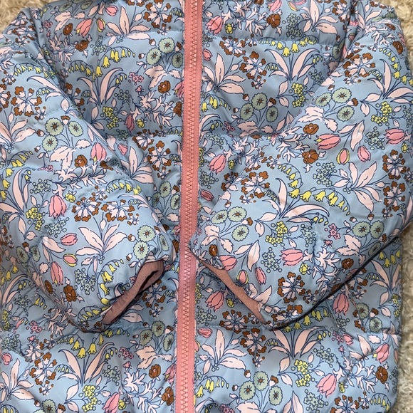 Boden Reversible Winter Girls Coat 3-4 - Picture 4 of 11